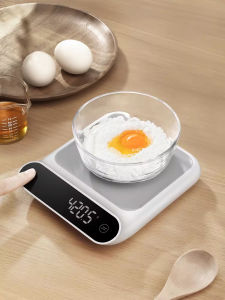 เครื่องวัดน้ำหนักไฟฟ้าขนาดเล็กสำหรับใช้ในครัว เครื่องวัดน้ำหนักอาหารสำหรับอบขนม ความแม่นยำสูง เครื่องวัดน้ำหนักขนาดเล็ก