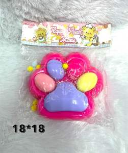 🐾✨ (พร้อมส่ง) ทาบะสกุชชี่..ของเล่นคลายเครียดลายอุ้งเท้าแมวสุดคิวท์! ✨🐾