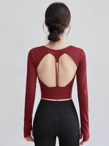 VOJ | Slim Fit Womens Long Sleeve Exercise Top