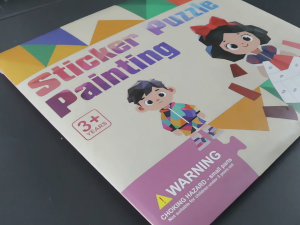 3D pelekat geometri kanak-kanak tangan taman kanak-kanak teka-teki kreatif mainan DIY pelekat awal fokus