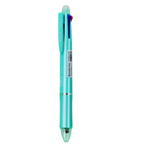 MROOFUL | 1Pcs 5 In 1 Multicolor Ballpoint Pens 4 Color Ball Pen Refill 1 Pencil Lead Multifunction Pen Office School Writing Stationery