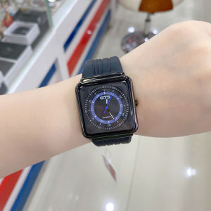 OTS ODIs Square Silicone Watch Athleisure Mens Watch Minimalist Student Exam Easiest for Match Waterproof Ins Style