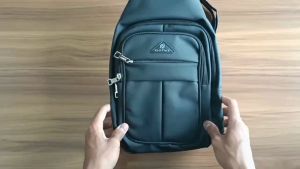 Tas Selempang Pria Waistbag Waterproof Slempang Bahu Cowok Tas Pinggang Anti Air Tas Kompek Pundak