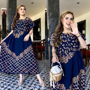 Daster chibi motif terbaru//shantung rayon premium