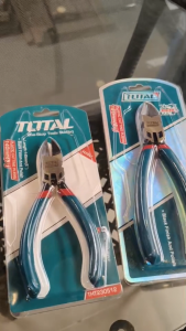 Total คีมปากเฉียง คีมตัดพลาสติก ขนาด5"/6" 140mm/160mm. เครื่องมือช่าง รุ่นTHT230512-THT230612