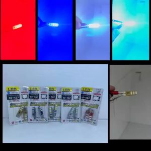 T10 Crystal Jelly 6 Mata STROBO/Kedip Led 5730 Lampu Senja Sen/Sein