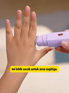 NOKE Alat Cukur Wanita Mini Pencukur Bulu Kemaluan & Ketiak Shaver Double Head Waterproof