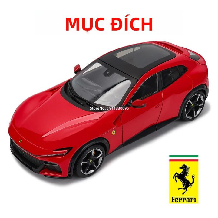Mô Hình Xe Hơi Ferrari Purosangue Tỷ Lệ 1:24 Của Bburago, Đồ Chơi Xe ...
