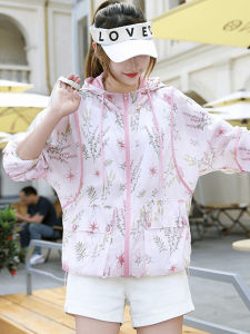 เสื้อแจ็คเก็ตกันแดดแขนยาวทรงหลวมสำหรับผู้หญิงในช่วงฤดูร้อนปี 2025 ทรงหลวมสบาย ๆ น้ำหนักเบา ระบายอากาศได้ดี เสื้อคลุมกันแดดแบบลำลอง