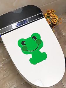 Cartoon Deodorant Stickers Fragrance Pad Thickened Lid Wall Toilet Self-Adhesive Odor Removal Bathroom (1 PCS)