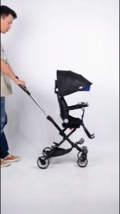 Junior Labeille T518 Baby Stroller Lipat Stroller Summer Reversible Seat Light Weight Travelling Kereta Dorong Lipat Bayi Anak Kidu Baby