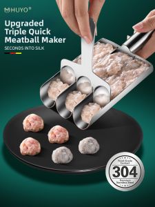 HUYO | Meatball Making Tool Mould 304 Stainless Steel
