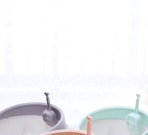 Khay Vệ Sinh Cho Mèo Hình Tròn 40cmx37cm