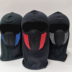 KKJOY Full Face Mask Cycling Windproof Headgear Motorcycle Balaclava Breathable Outdoor Sports Men CS Mask Head Cover Hat