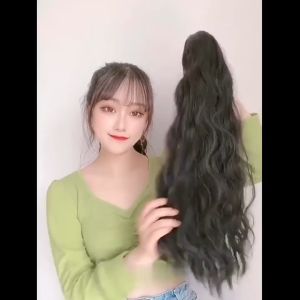 Hair Clip Ponytail Jepit Curly Mermaid Wave 55cm