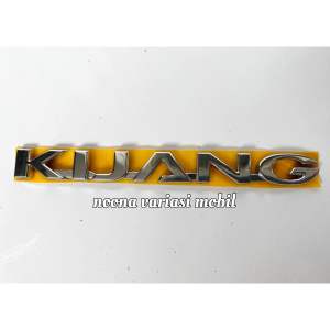 Logo Emblem Kijang untuk innova reborn dan zenix warna chrome