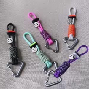 Dopamine Style Mobile Phone Lanyard Anti-loss Hook Made of Aluminum Alloy Portable Car Keychain Cute Pendant Decoration