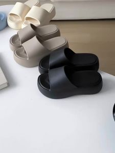 XIXITIAO | Dép Bãi Biển Màu Đơn Giản Chống Trượt Siêu Mềm