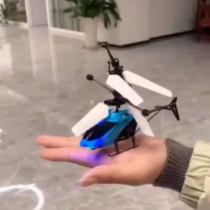 Mainan Anak Helikopter RC terbang remote control mini helicopter RC sensor tangan murah original