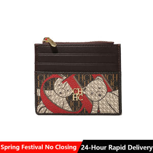 CH Womens Bag Wallet Exquisite Compact Convenient Decoration Durable Elegant Brand Design Sense Letter Decoration Zipper