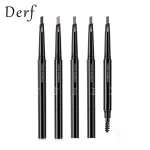 Derf Bút Chì Kẻ Lông Mày Hai Đầu 5 Màu Bút Kẻ Lông Mày Lâu Trôi Không Thấm Nước Mỹ Phẩm Trang Điểm Lông Mày Mắt