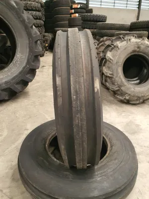 ยางรถไถ หล่อดอก 3ร่อง 7.50-16 สำหรับใส่ล้อหน้ารถไถเพลาเดียว