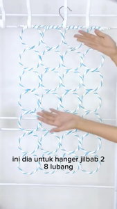 Hanger Hijab Shawl Organizer Accessories Hangers for Wardrobe |: Space-Saving Elegance Versatile