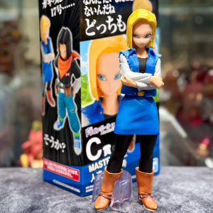 Bandai | Anime Dragon Ball Z Android 17 18 Figure Android 18 PVC Action Figures Collection Model Toys for Children Christmas Gifts