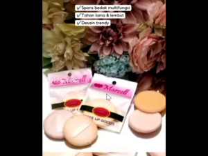 SPONS BEDAK TABUR SPON BEDAK SPONGE BEDAK MAKEUP POWDER PUFF SPONS UNTUK WAJAH MUKA