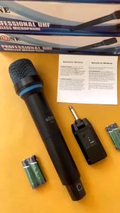 ไมค์ลอยพกพา A-ONE ไมโครโฟน ไมล์ ไร้สาย ไมค์นักร้อง ไมรอยร้องเพลง wireless microphone ไมค์ลอยเดี่ยว Aone A9 ไมค์ลอยไร้สาย