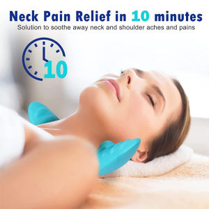New Spine Traction Massaging Neck Cushion Portable Neck Massage Pillow Neck Shoulder Repair Cervical