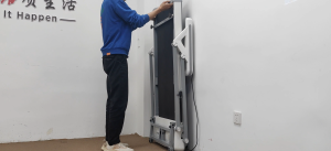 UPRO 3.5HP Foldable Treadmill 18-speed Adjustment Slope Treadmill 16Km/h Indoor Running Walking Pad