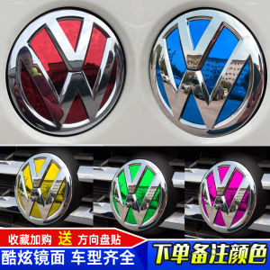 Mirror Decorative Volkswagen Logo Stickers for Passat Jetta Sagitar Superb Lavida Polo CC Car Body Decoration Stickers