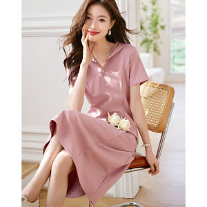 MOHANYIMEI | Belly Concealing Slim Fit Hooded Dress