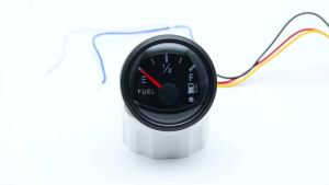 0-190Ohm Water Float Sensor+Water Level Gauge Waterproof IP67 52mm Water Tank Meter Indicator with Red LED For Car RV Camper