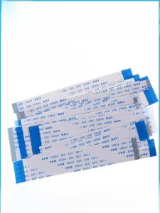 Đầu Nối Dây Mềm FFC/FPC Awm 20624 80C 60V VW-1 Dây Nối Dài Phẳng 05/10mm Khoảng Cách Viền Dây Điện Tử