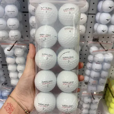 Bóng golf Kirkland độ mới 99% (combo 10 quả)