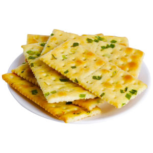 ZHENSHANGZUI | Sugar-Free Salty Scallion Diabetic-Friendly Digestion-Boosting Biscuits