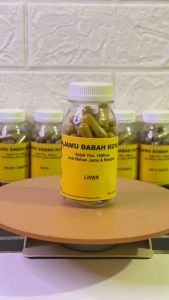 Obat Herbal untuk Mengatasi Liver & Lemak Hati Paling Ampuh Jamu Babah Kuya 100% Original (KAPSUL)