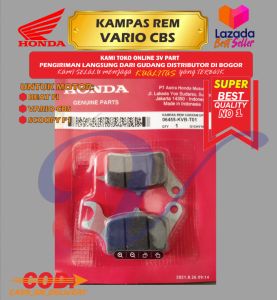 KAMPAS REM CAKRAM DEPAN VARIO CBS