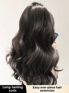 HHfashion | Invisible Seamless Hair Extension Large Wavy Long Curly Hair