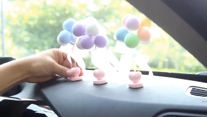 Pajangan Dekorasi Mobil Ornamen Balon Hiasan Mobil Interior Dashboard Mobil Lucu OTO4016