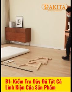 Giường Ngủ Thành Ghế DAKITA DKS-1100 - Màu Be - Giường Ngủ Có Nệm Xếp Gọn Đa Năng (Rộng 100cm)