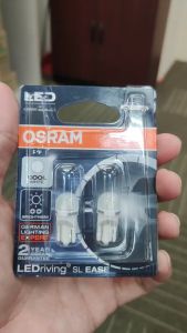 Original Osram T10 W5W 12V 6000K Cool White LED Bulb