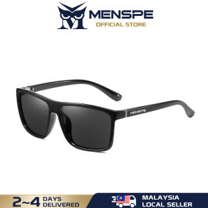 MENSPE Men Sunglasses Polarized Classical Fashion Glasses UV400 Sunglasses Outdoor Activities Sports Sunglasses Driving Fishing Racing Eyewear Non-slip PC Temples Sun Glasses
