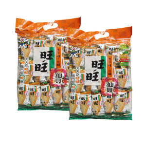 Wangwang Xianbei 240g Puffed Rice Snack Crispy Food Office Leisure Childrens Snack Nostalgic Treat from Hunan Province Bagged