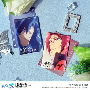 Nhãn Dán Tủ Lạnh Free! Series Close-Up Seven Seas Yuta Và Senga Laser Tag Anime Collectible Card Star River Animation