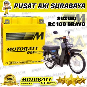 AKI SATRIA LUMBA MOTOBATT MTX5AL ACCU KERING RC 100 BRAVO MIO SMILE MIO OLD YB5LB GM5Z GT6A YT7C SPORTY VEGA ZR