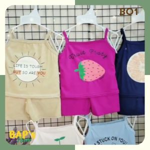 Đồ Bé Gái 1 Tuổi Đến 5 Tuổi  Quần Áo Cho Bé Gái In Hình Xinh Xắn BAPs House BO1