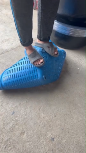 เข่ง ตะกร้าพลาสติก เข่งใส่ผัก เข่งใส่ใบไม้ เข่งพลาสติก